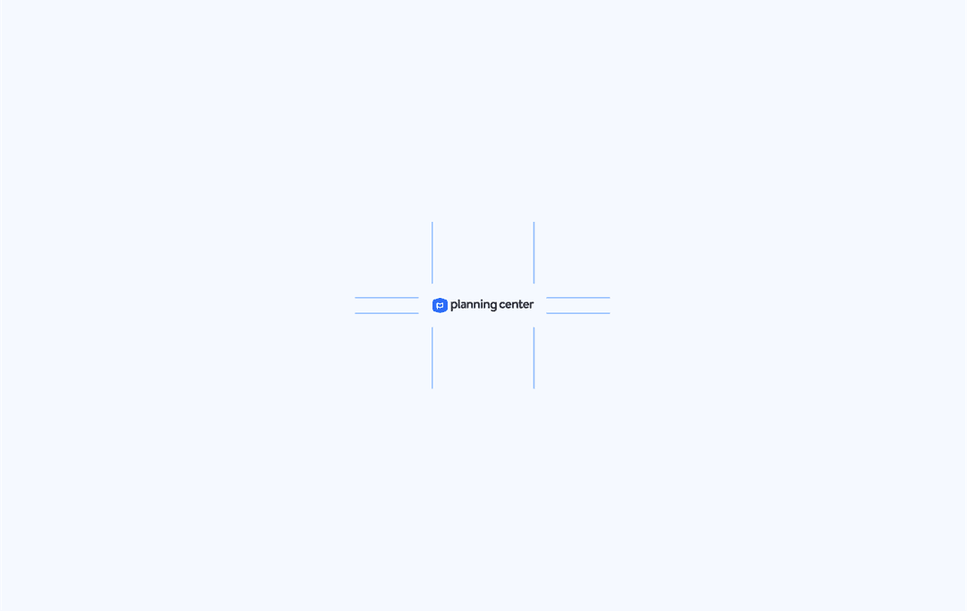 Planning Center Logo minimum size