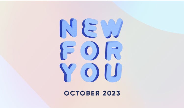 New for You in Planning Center October 2023